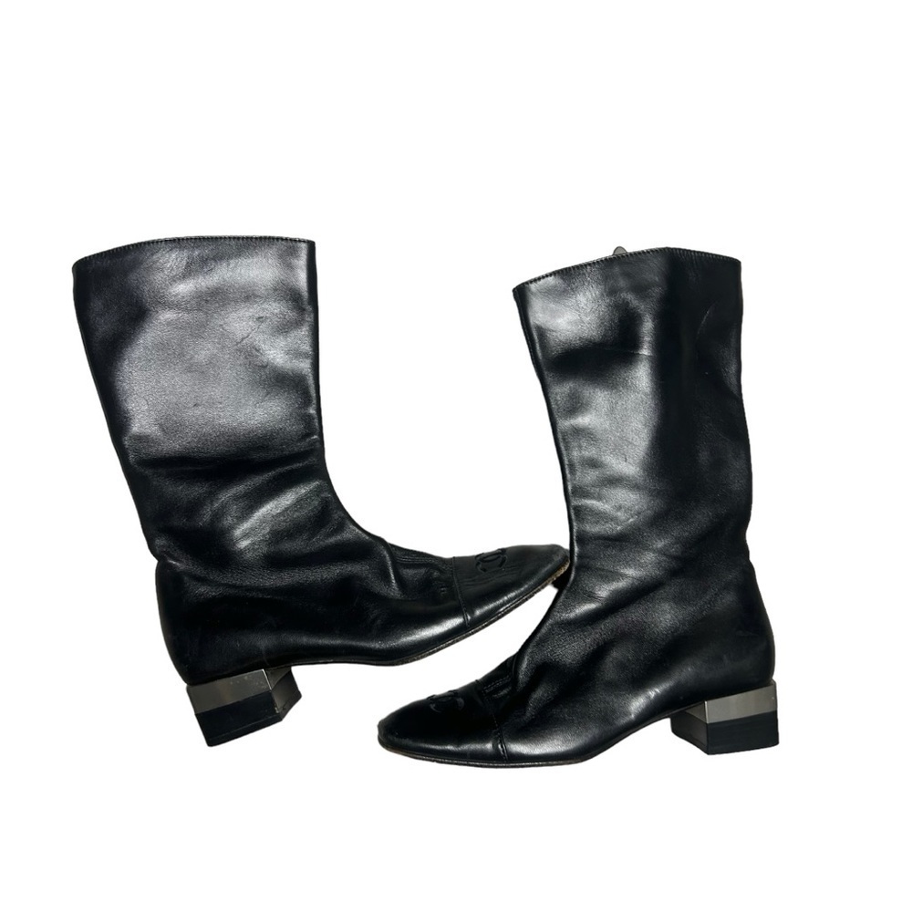 Chanel Heeled Boots